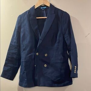 J. McLaughlin Linen Blazer